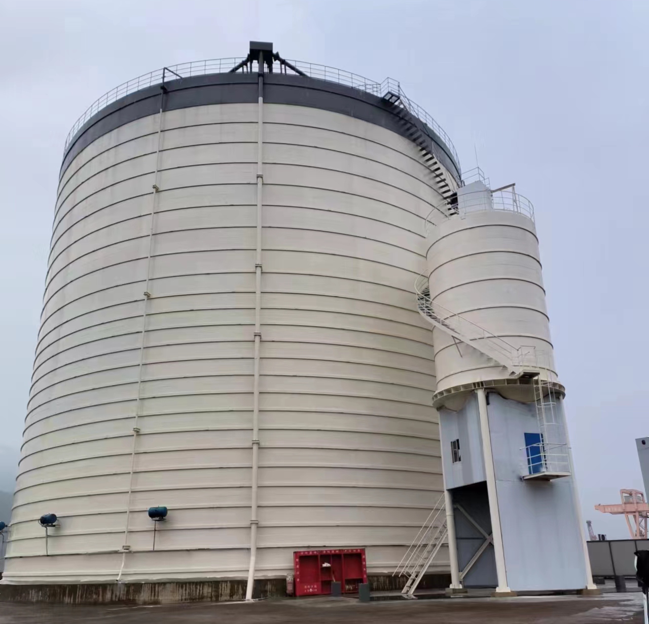 虎林10万吨水泥钢板库